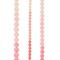 12 Pack: Pink Ombre Glass Round Beads by Bead Landing™